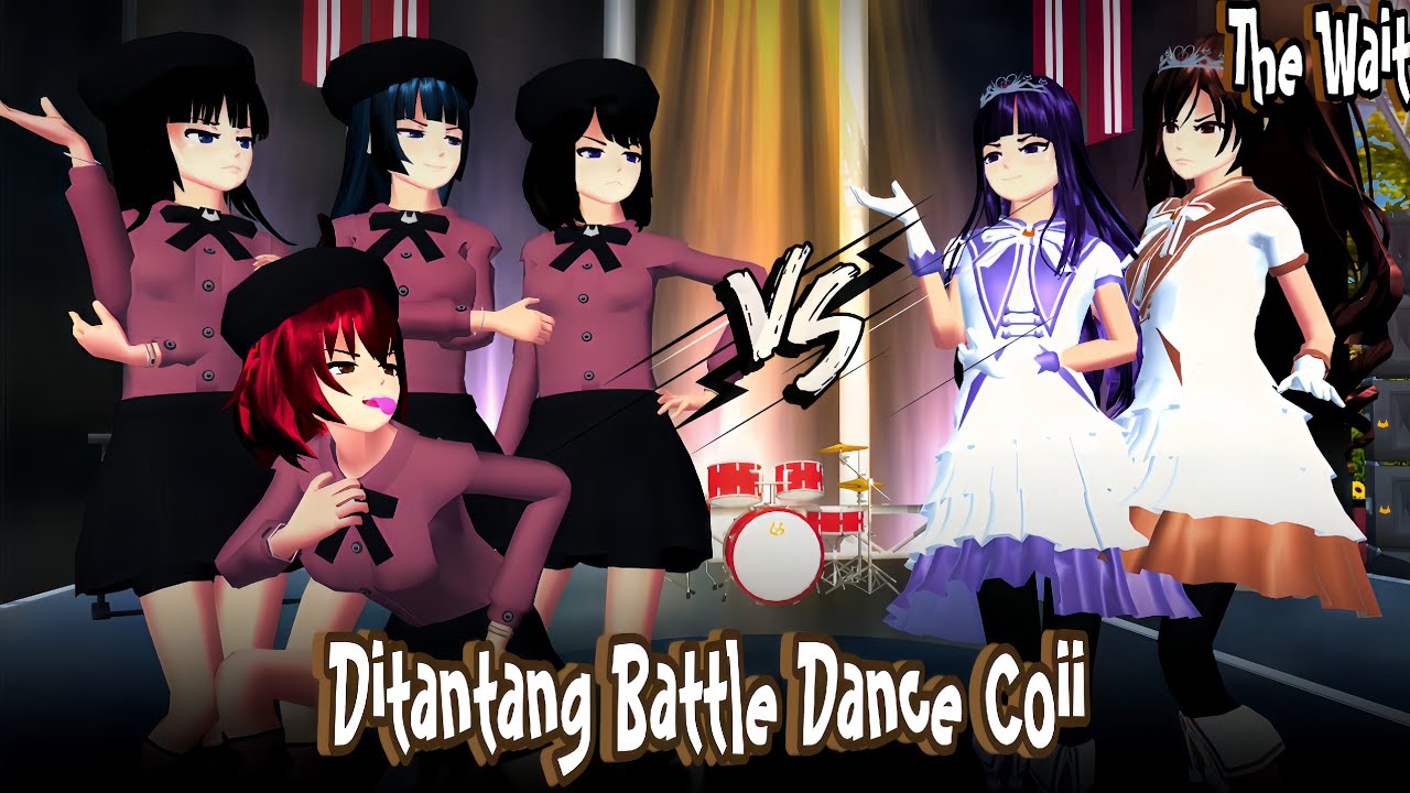 THE WAIT #11 [DITANTANG BATTLE DANCE COII] || DRAMA SAKURA SCHOOL SIMULATOR||