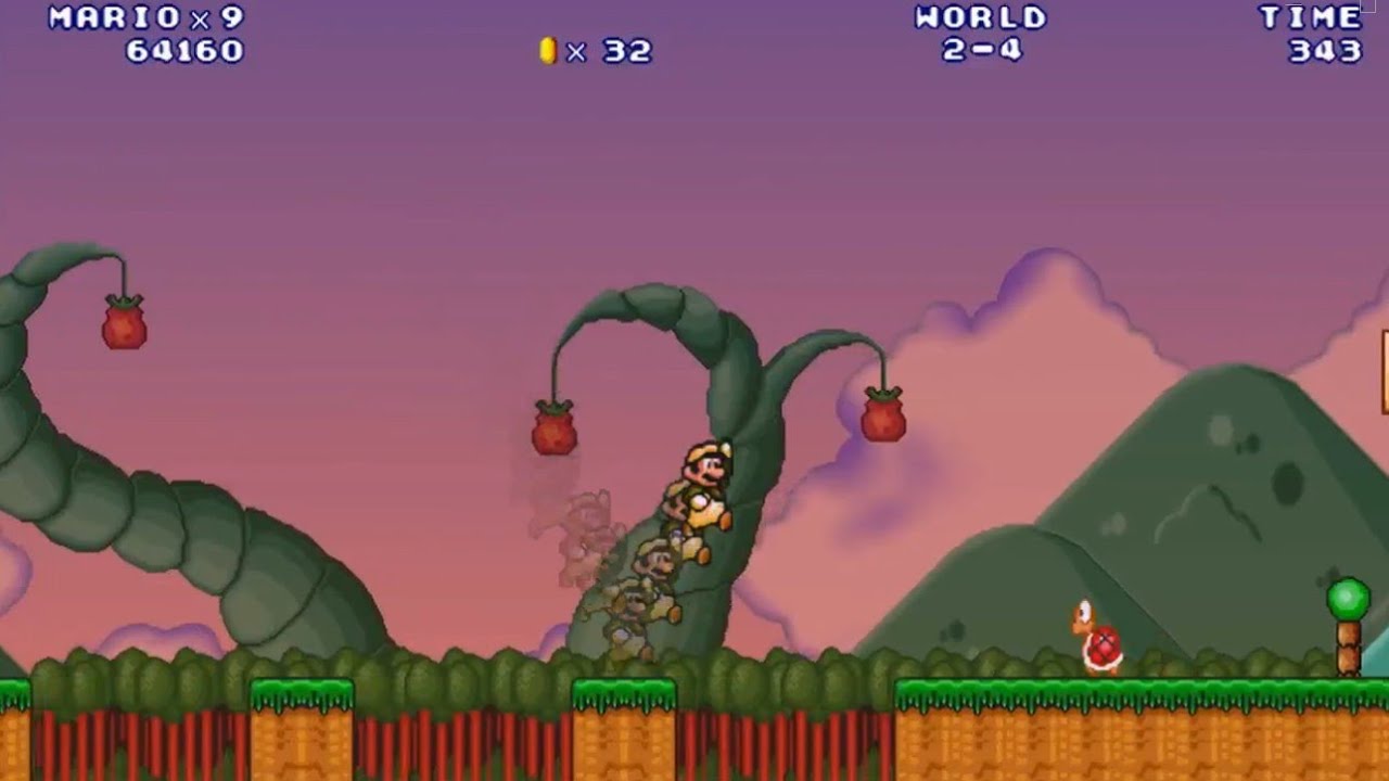 Another Mario Forever Remake Demo Completed Video