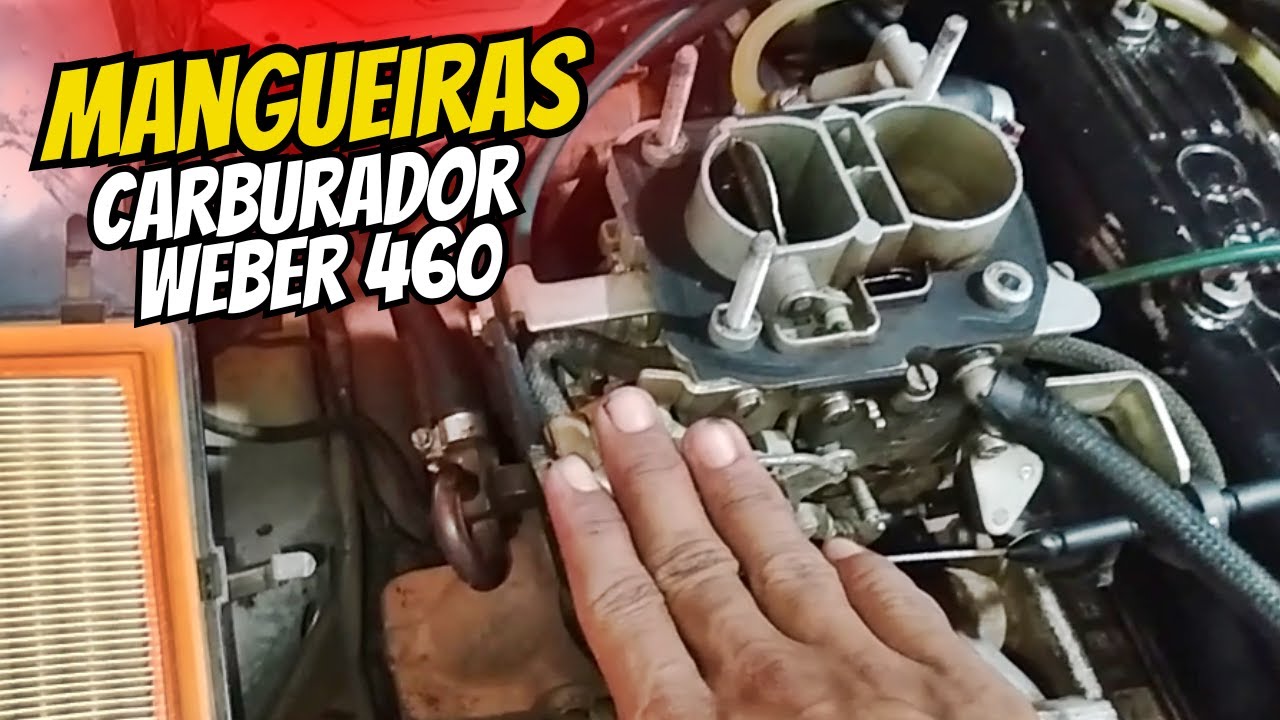 Como LIGAR as Mangueiras Do Carburador Weber 460 - GOL QUADRADO CHT!