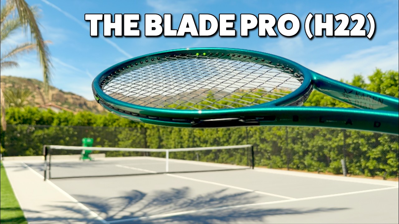 We tested Khachanov's very rare Blade Pro (H22)