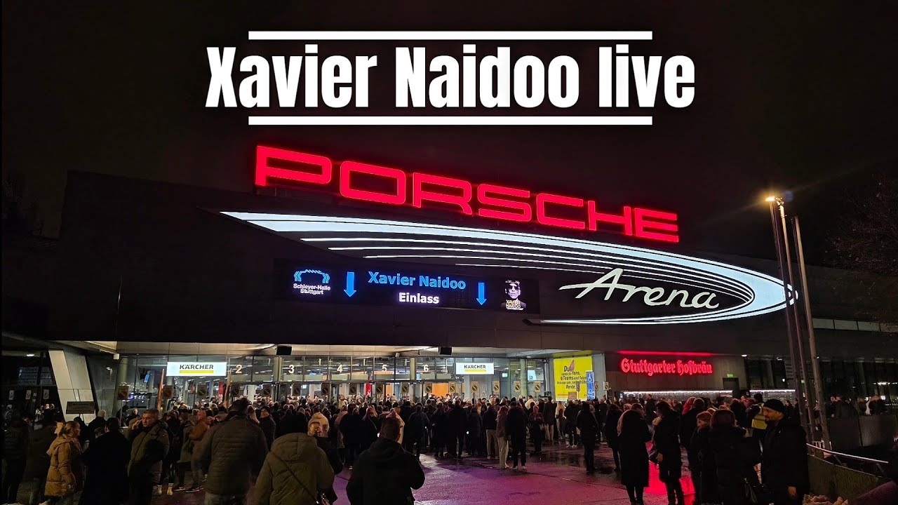 Xavier Naidoo live in Stuttgart 26.01.26 🥰🥰🥰