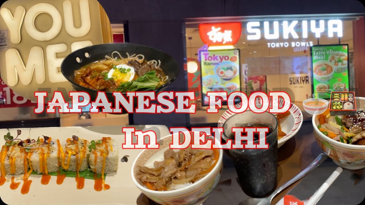 I tried Japanese Cuisine In delhi 🍜🍱 | Japanese Food In Delhi | Different Experience 😂