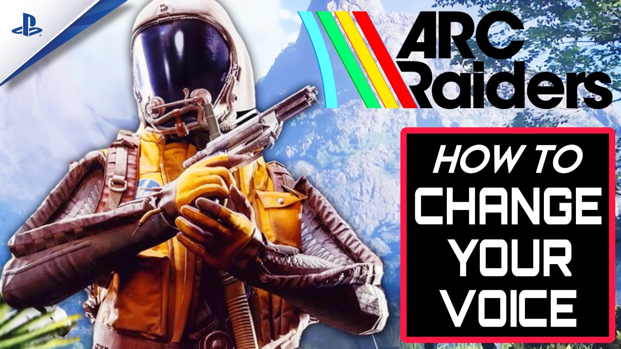 ARC RAIDERS - How To Change Your Mic Voice - PS5