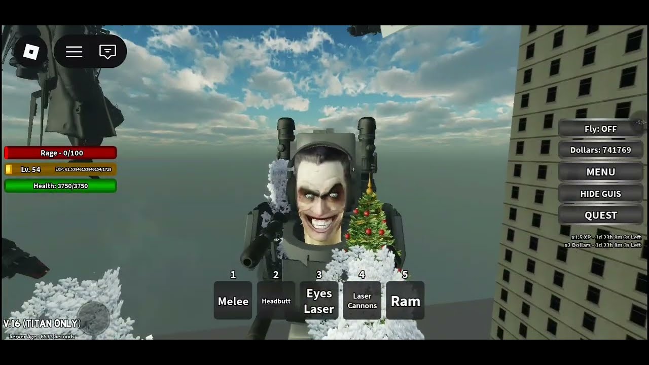 Gameplay Decoy G Man Skebidi Bathtub in bathtub universe
