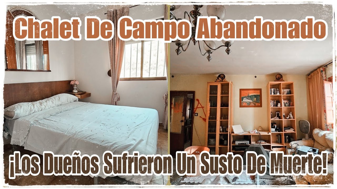 AMORDAZADOS Por Unos LADRONES Que Les Obligaron A Dejar Su CHALET ABANDONADO // AnitaNext