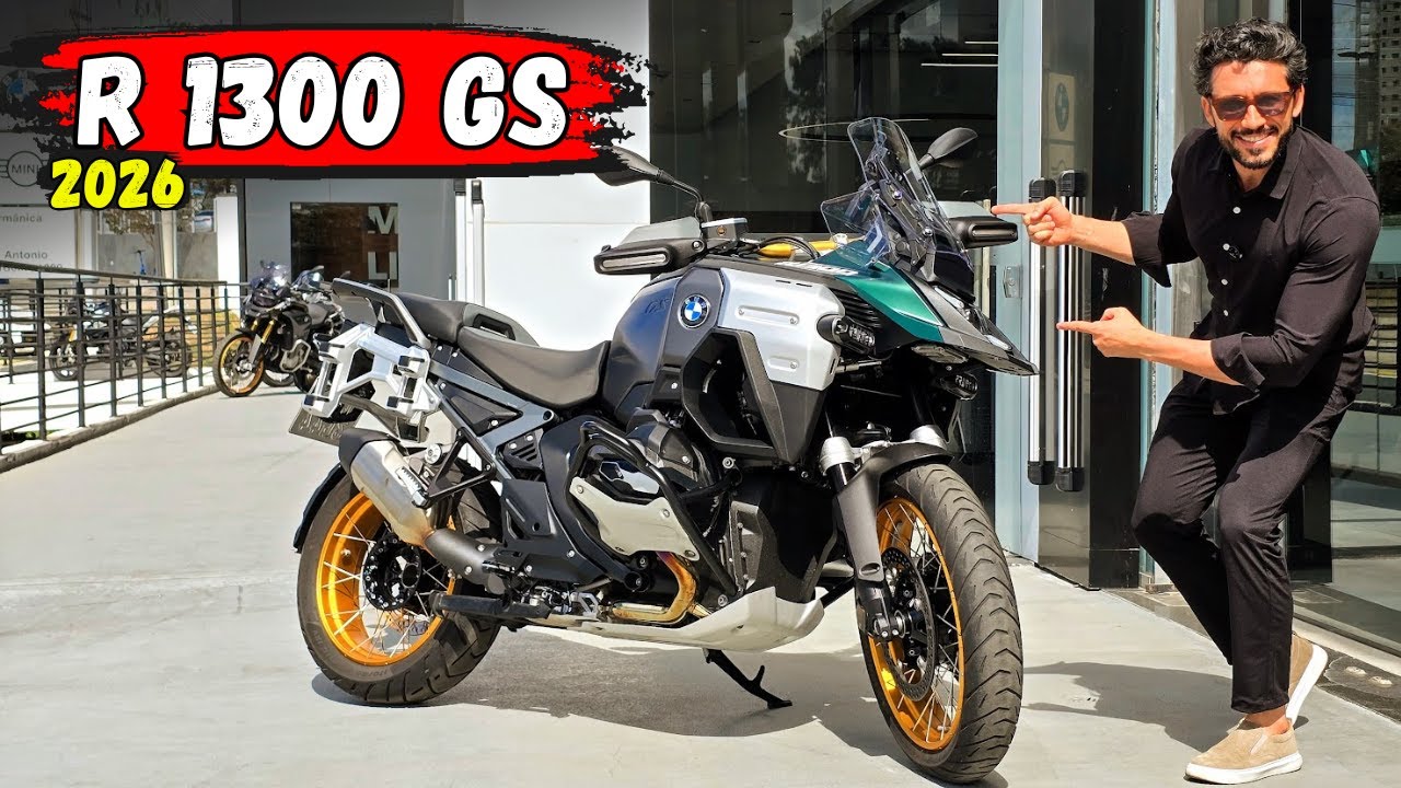 R1300 GS 2026 TODOS OS DETALHES E PREÇO
