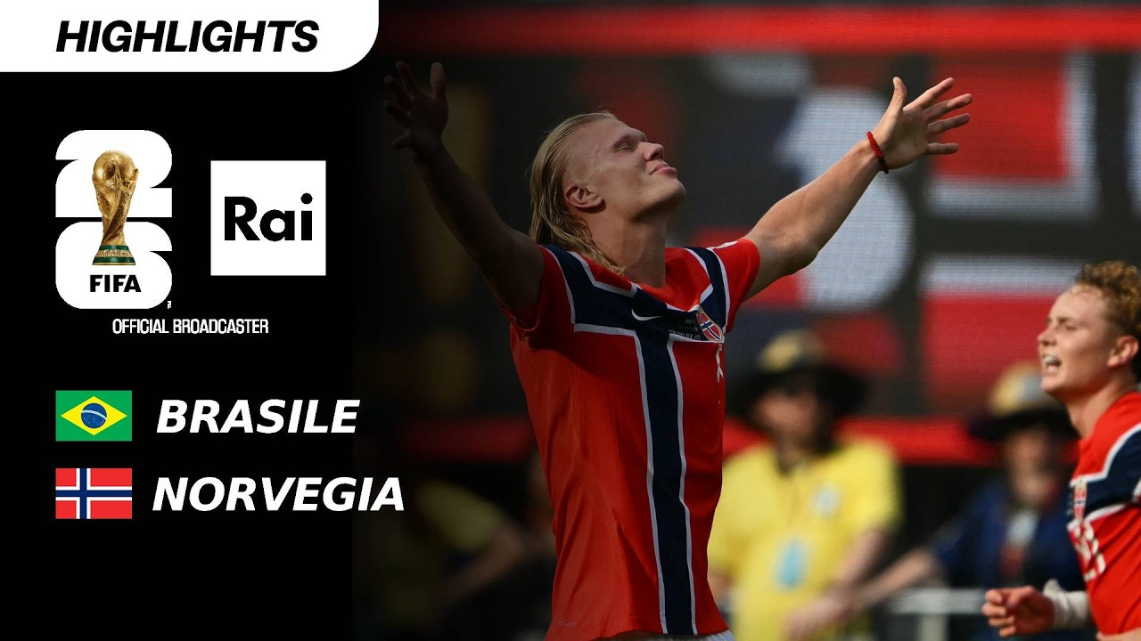 Brasile - Norvegia 1-2: Highlights | Mondiali di Calcio FIFA 2026