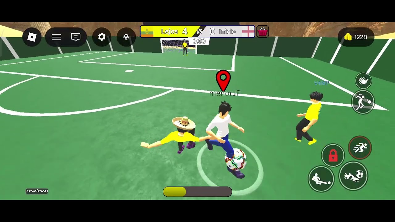 Roblox con Ian youtuber Jugando fútbol de calle realista Parte 4 