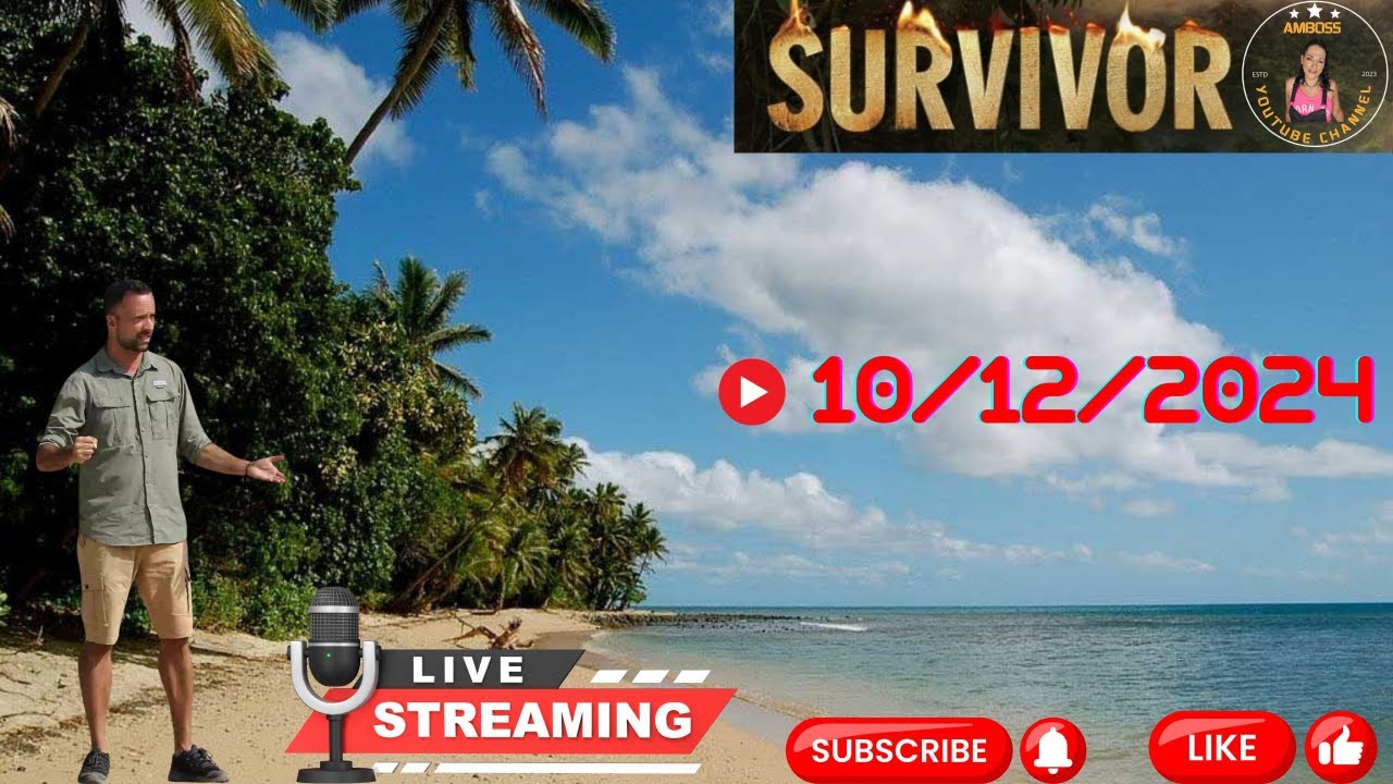 Live Survivor 10/12/2024 με ζωντανο σχολιασμο!