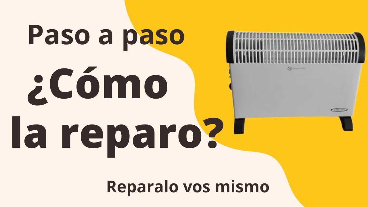 ¿Cómo reparar una estufa eléctrica? Paso a Paso
