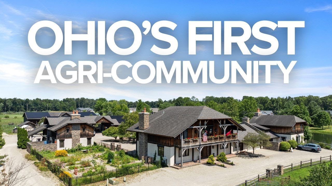 Inside Ohio's NEWEST Community w/a Working Farm: Aberlin Springs