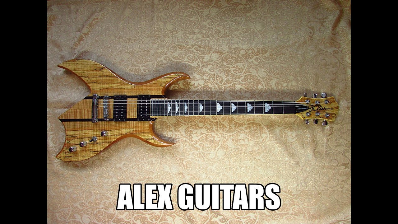 B.C.Rich Exotic Classic Bich Обзор работоспособности Alex Guitars