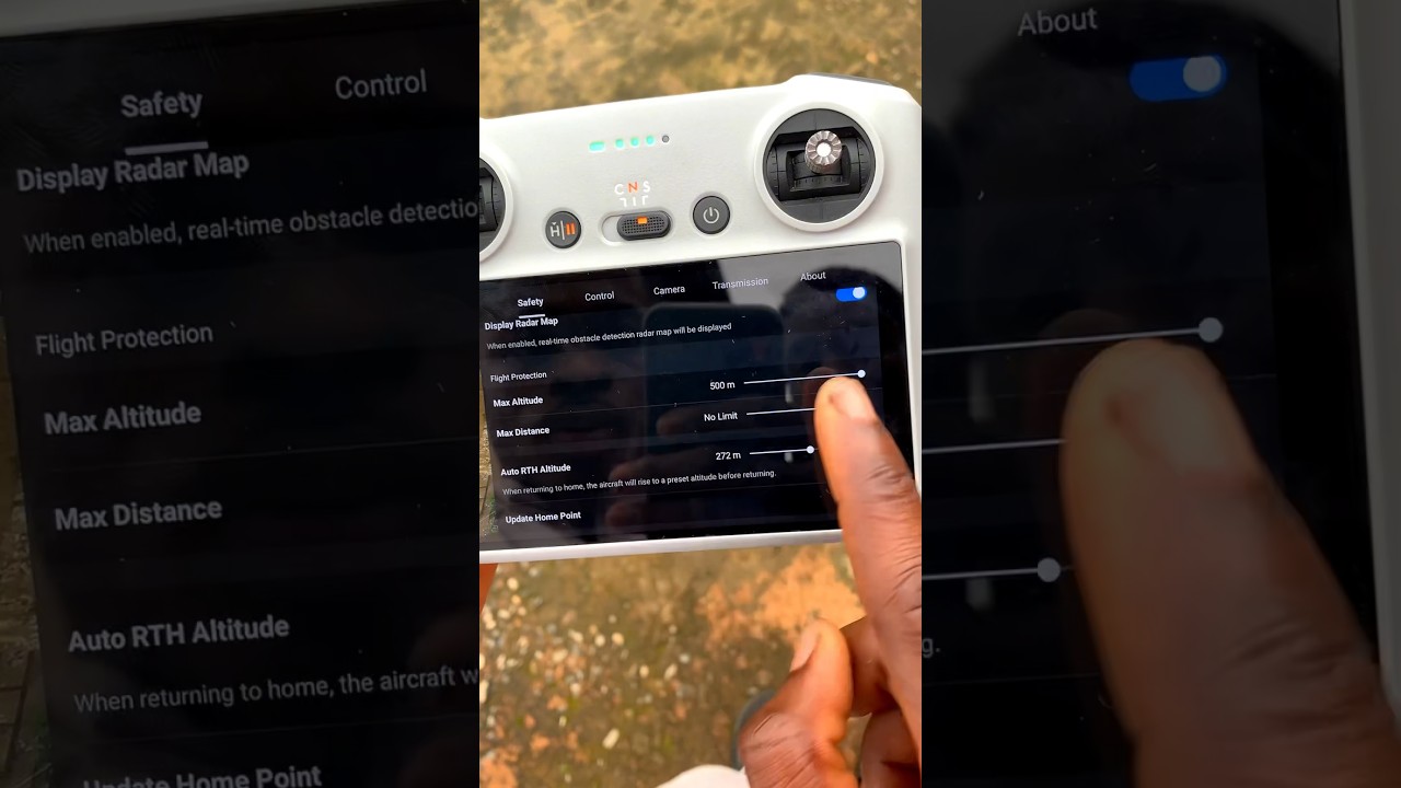 DJI mini 3 pro: How to max altitude and distance on a drone #dji #shorts #djimini3pro