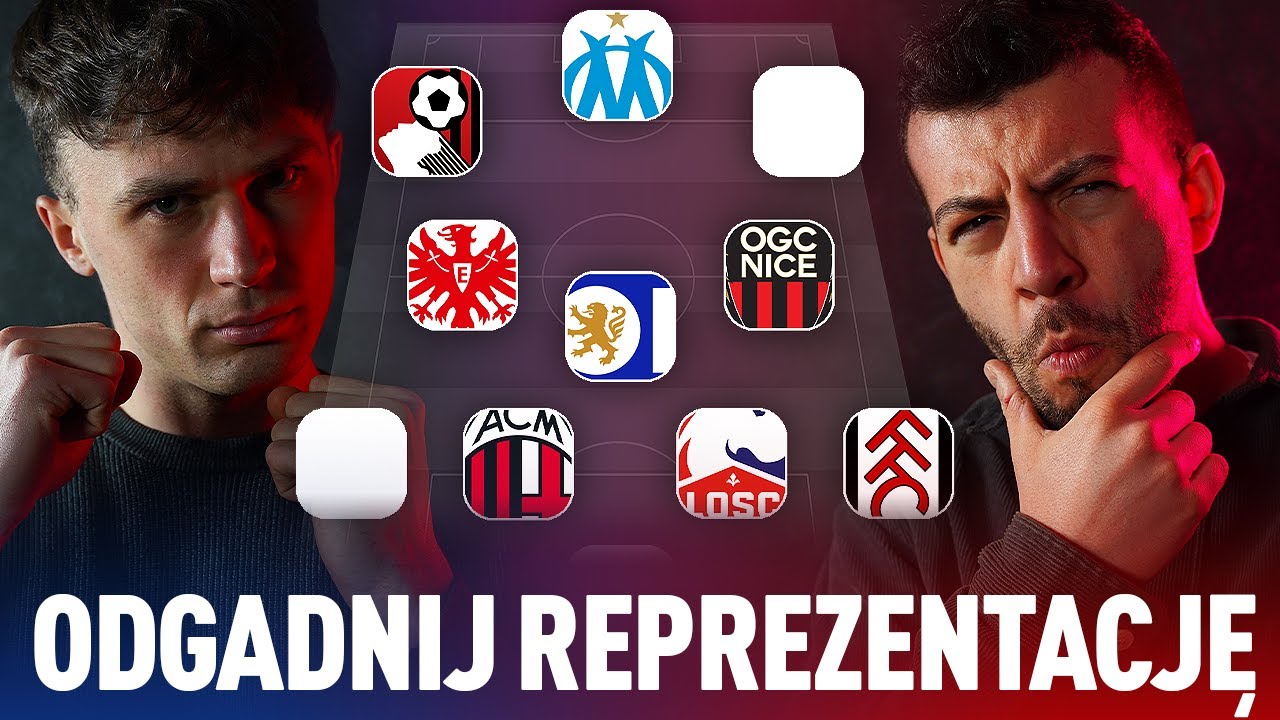 JAKA to REPREZENTACJA?! ODGADNIJ na podstawie KLUBÓW PIŁKARZY! MAKSIMUM PUNKTÓW NIEMOŻLIWE?!