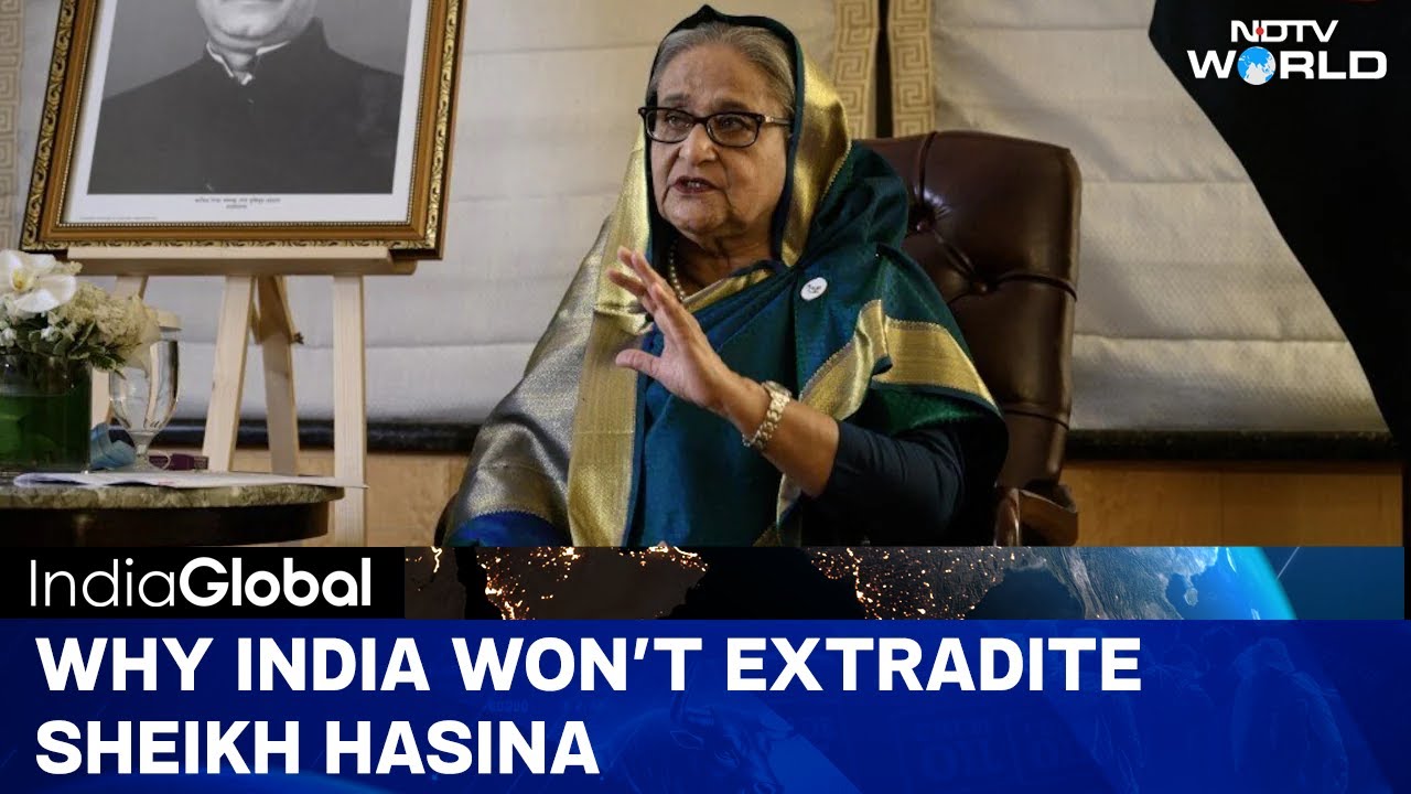 Sheikh Hasina News | Politically Motivated Trial? Why India Won’t Extradite Sheikh Hasina
