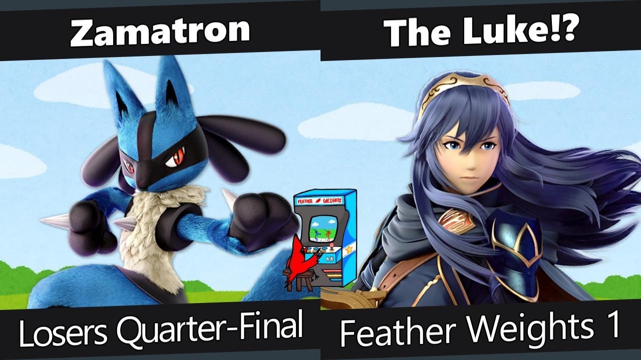 Feather Weights: 1st Bout! Losers Quarters - Zamatron vs The Luke