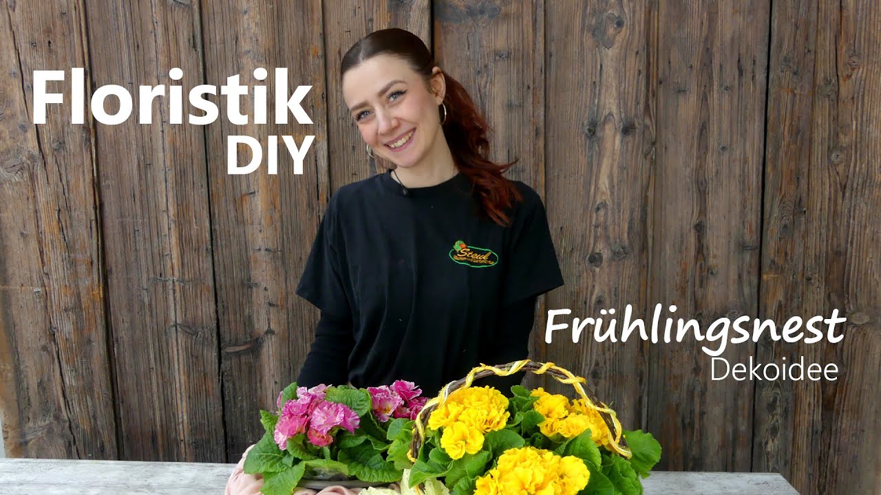 Elegante bepflanzte Schale für den Frühling oder Ostern | Einfaches DIY