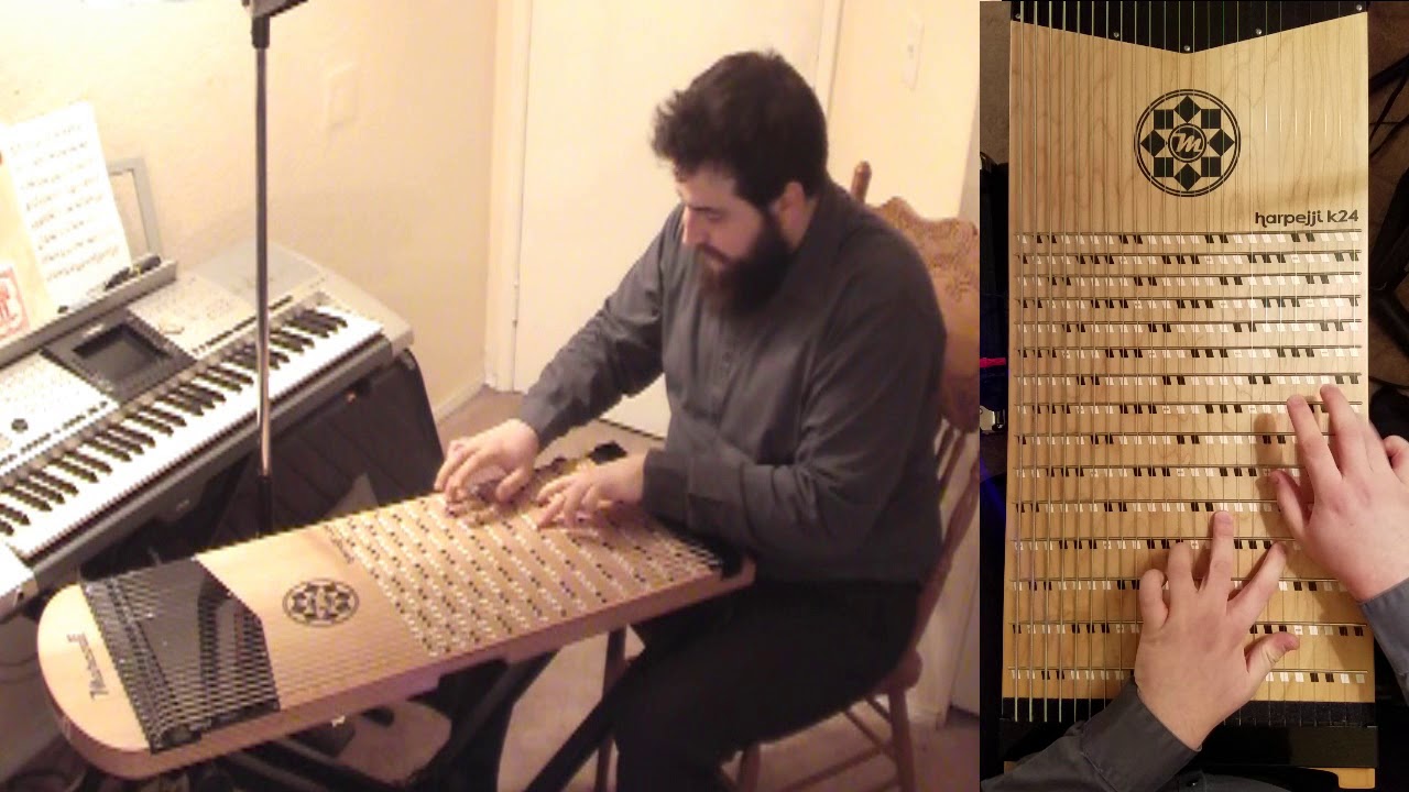 Fugue from BWV 998 (J.S. Bach) on Harpejji K24