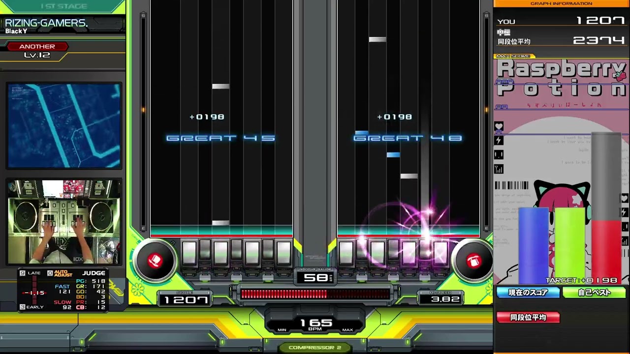 【beatmania IIDX】RIZING-GAMERS. / BlackY