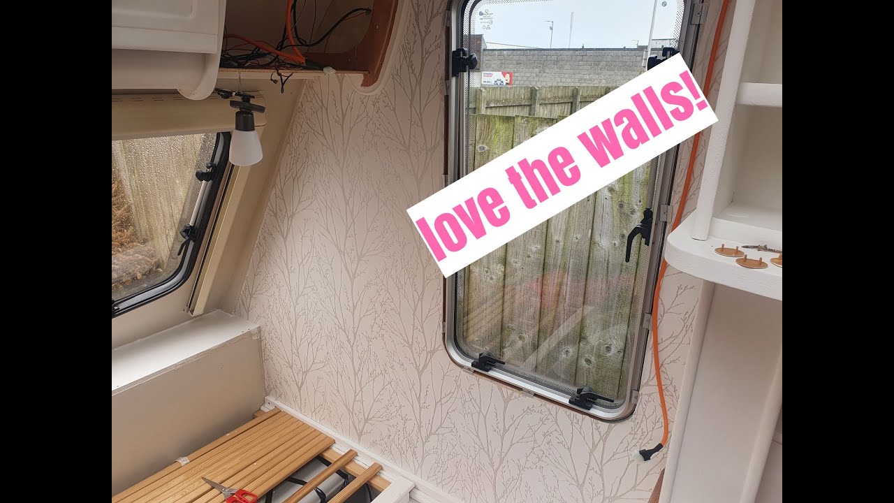 Vinyl wrapping in the Caravan