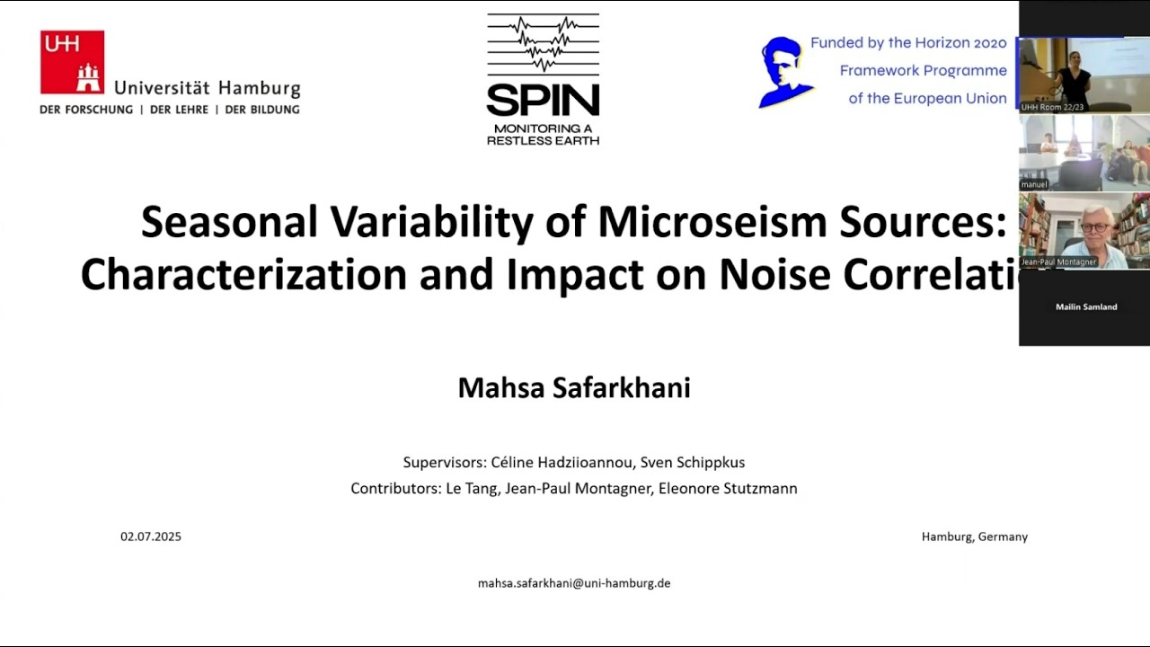 Mahsa Safarkhani - Seasonal Variability of Microseism Sources