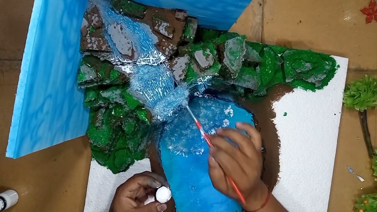 Maqueta de los animales salvajes