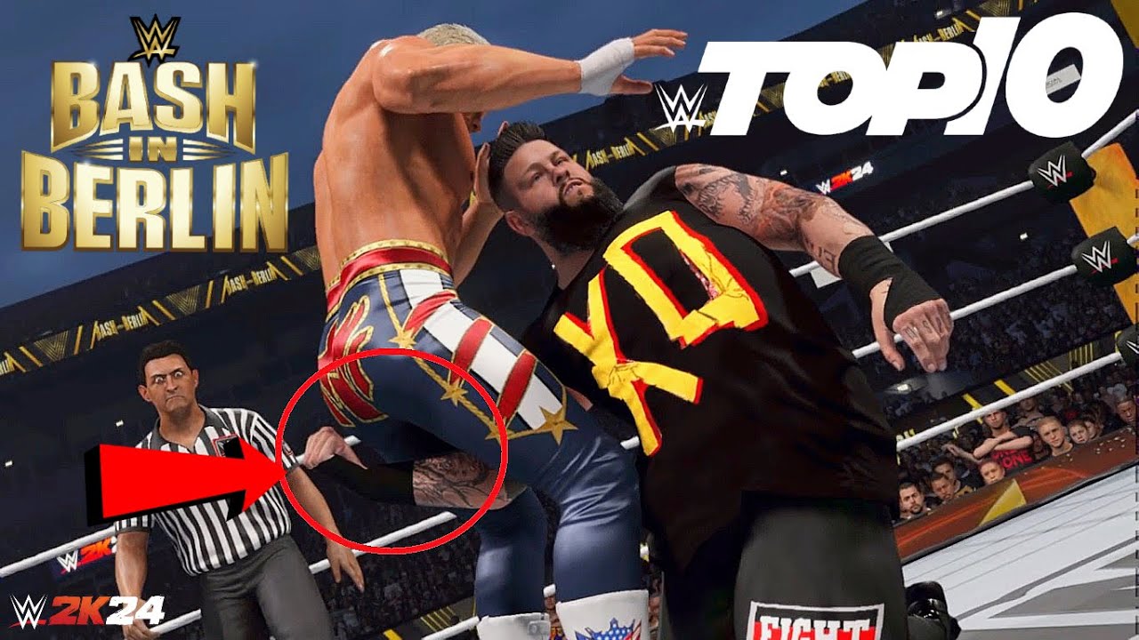 WWE 2K24: TOP 10 Predictions for Bash in Berlin 2024!