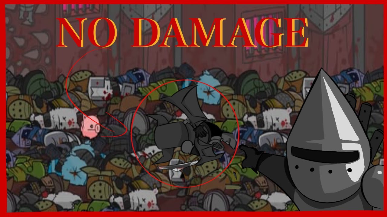 Castle Crashers - Insane Mode Necromancer without getting hit
