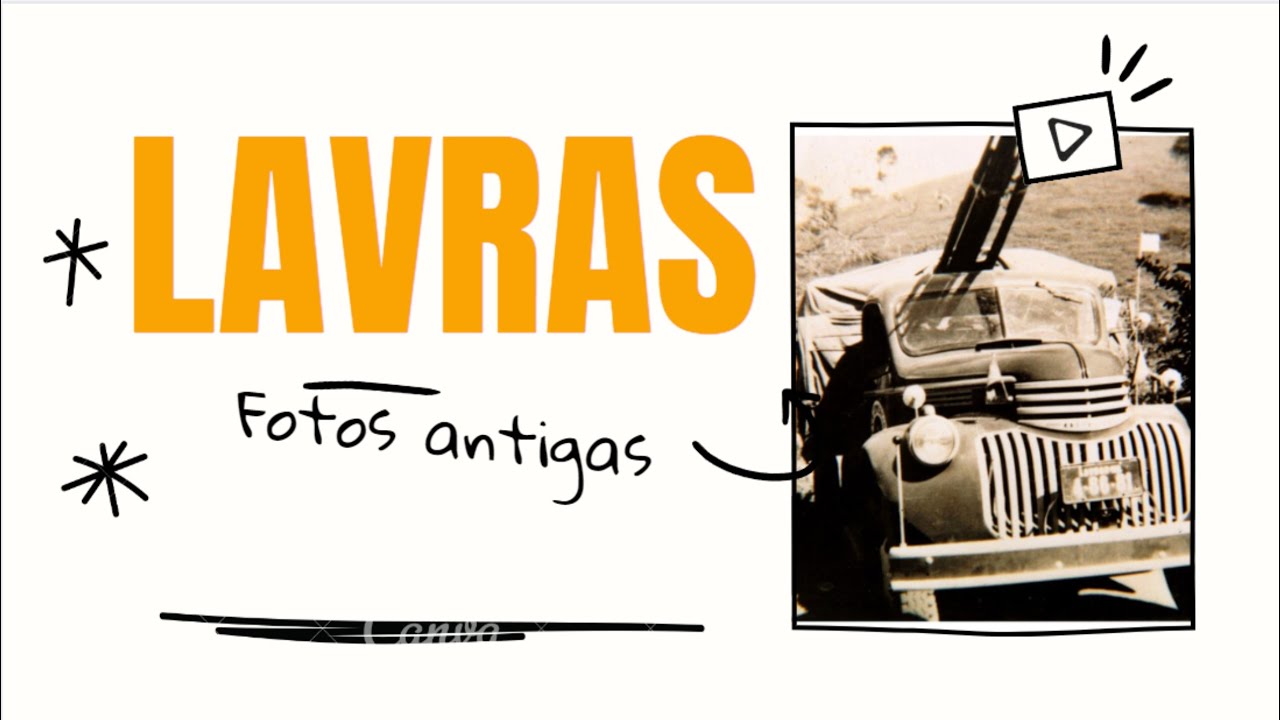 Reviver o passado. SAUDADES!!! Lavras querida!