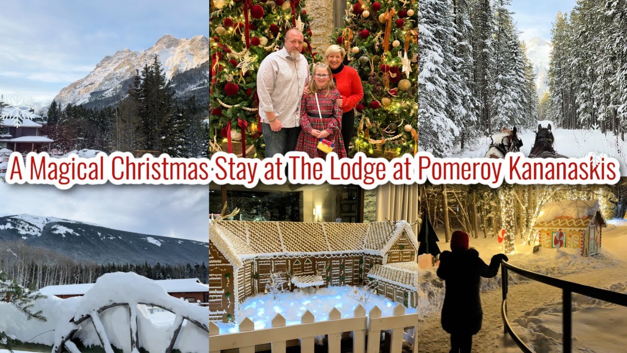 Волшебный рождественский отдых в The Lodge at Pomeroy Kananaskis | Уютный зимний отдых 🎄❄️