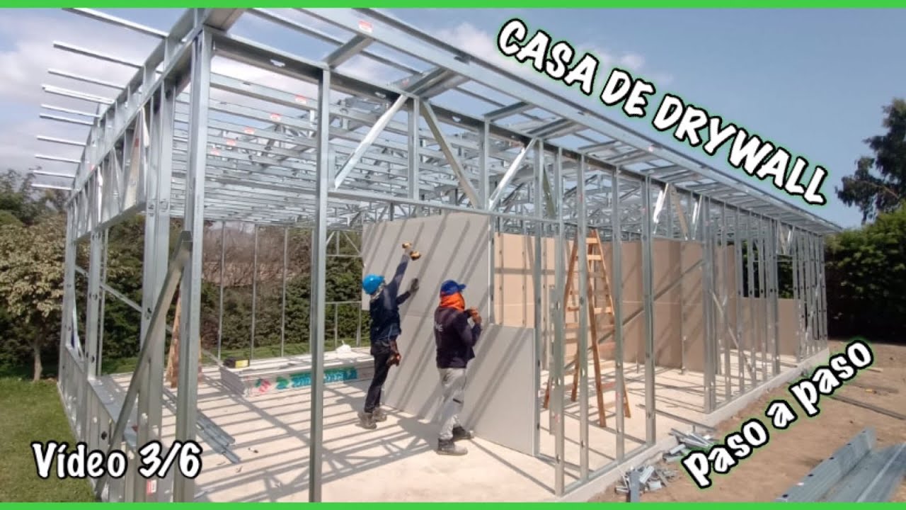 CÓMO hacer una CASA con placa de yeso | DRYWALL DECORACIONES A1 🏠