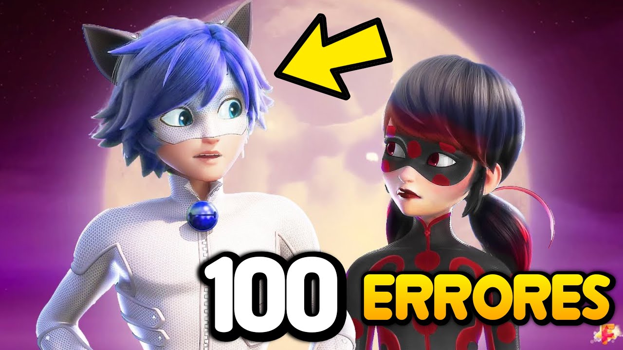1000 ERRORES ABSURDOS y COSAS SIN SENTIDO de Miraculous Ladybug Temporada 1 - 5