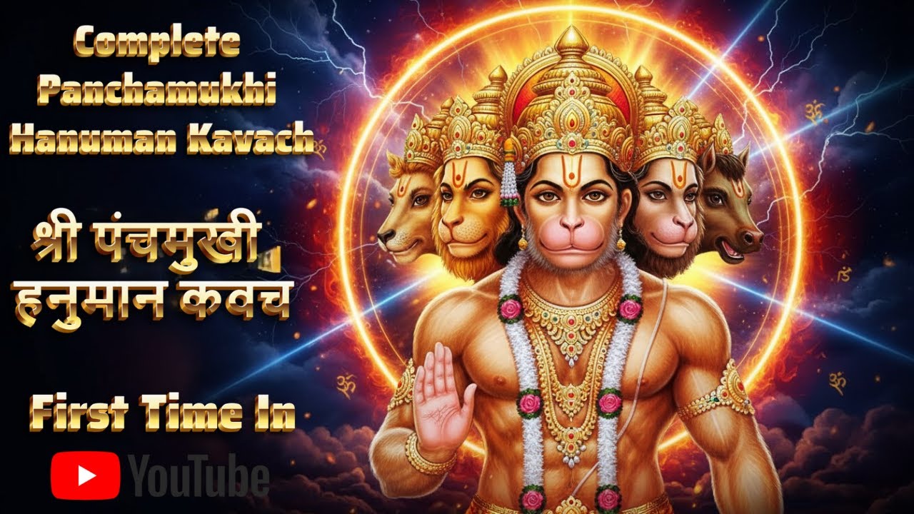 श्री पंचमुखी हनुमान कवच | Panchamukhi Hanuman Kavach For Divine Protection | Hindustan FM |