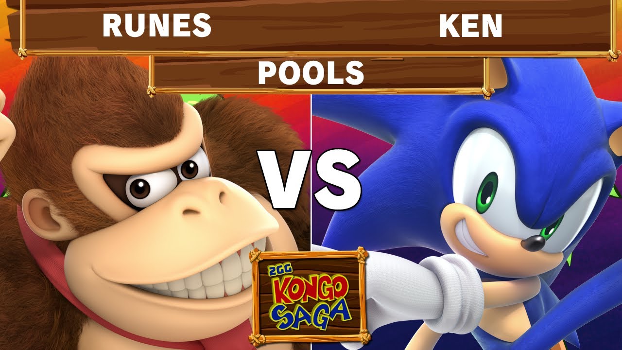 Kongo Saga - Runes (DK) Vs Ken (Sonic) Winners Pools - Smash Ultimate