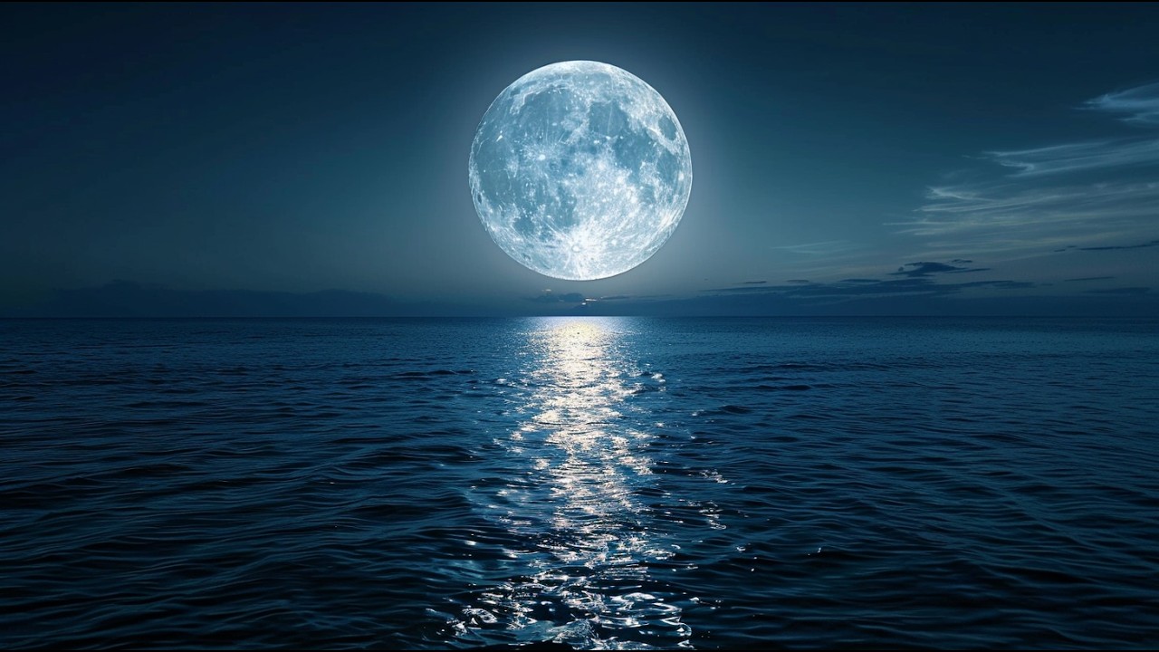 Ocean & Water Sounds for Sleep - Navy Night Dreams (10 Hours)