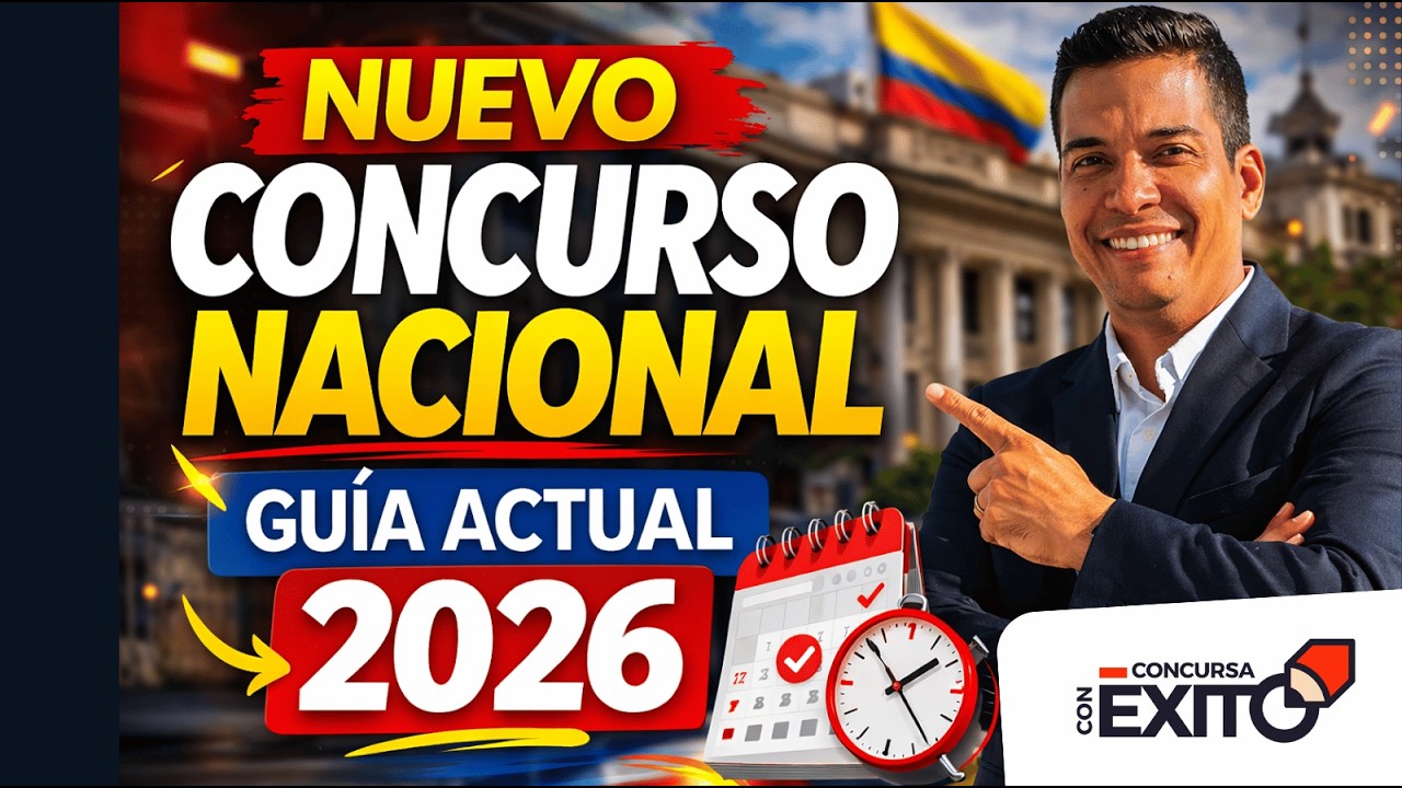 📢 Abren concurso orden nacional 2026: guía completa