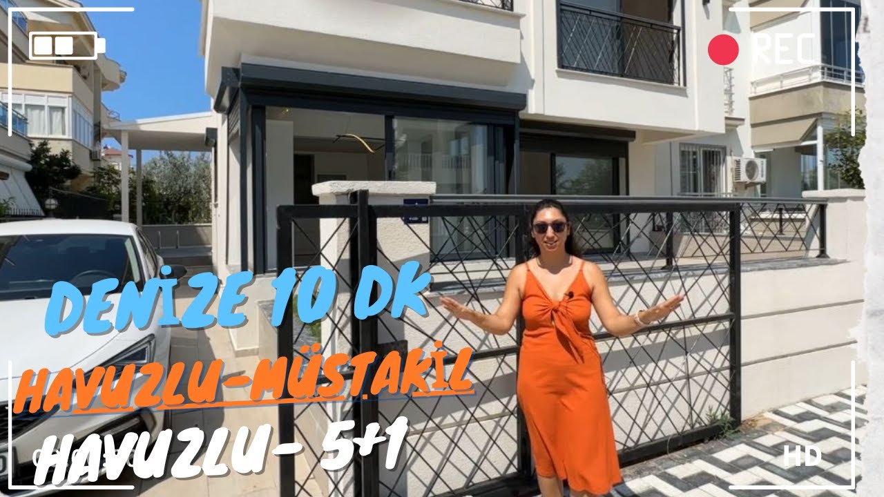 DİDİM ALTINKUM'DA DENİZE 10 DK YÜRÜME MESAFESİNDE MÜSTAKİL VİLLA!-#didimdesatılıkvilla