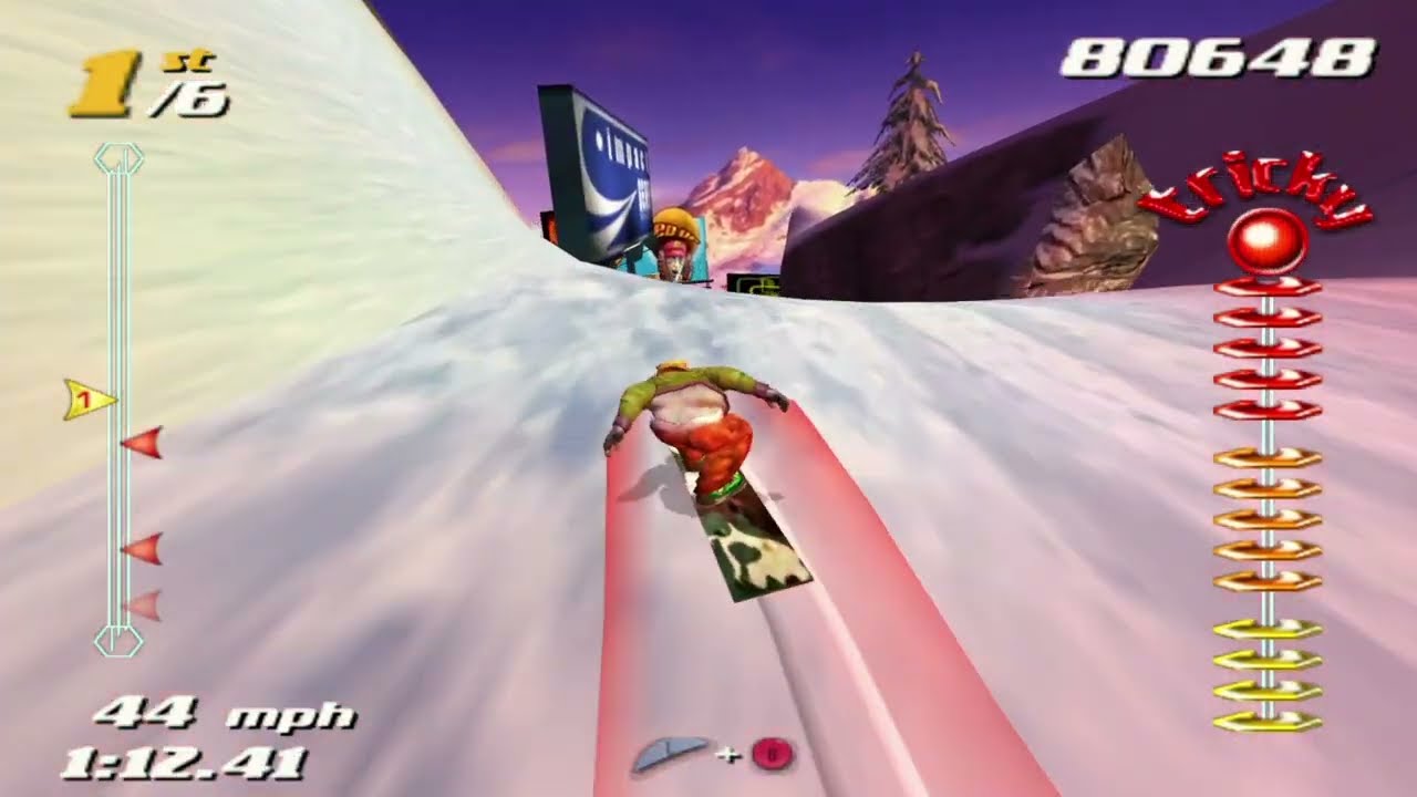 Luther Elysium Alps Race SSX Tricky (HD)