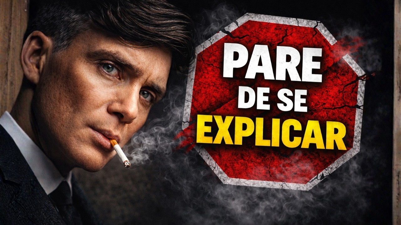Quanto mais você se justifica, menos te respeitam — o silêncio faz eles recuarem.