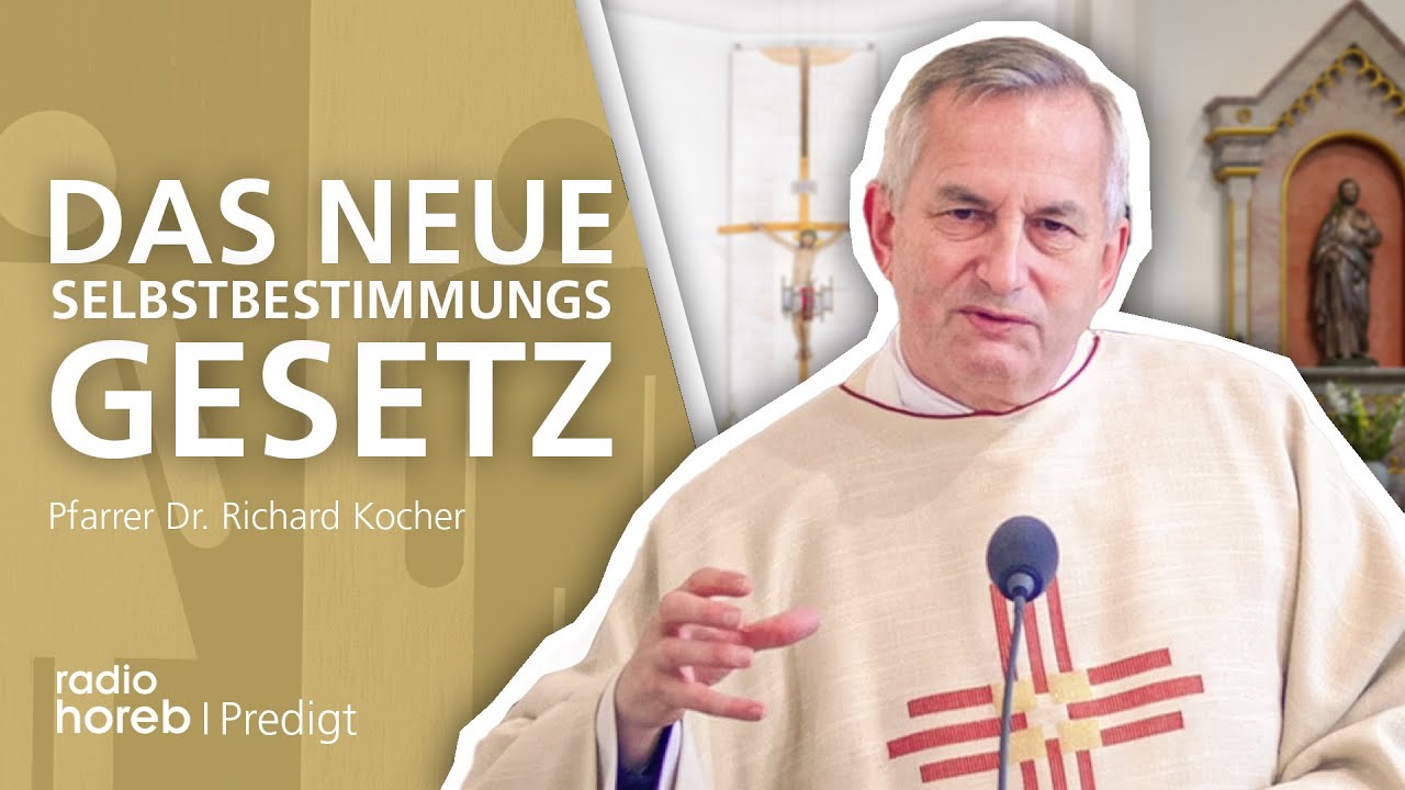 TEIL 2 - Geschaffen als Mann und Frau | Pfarrer Kocher am 07.11.2024