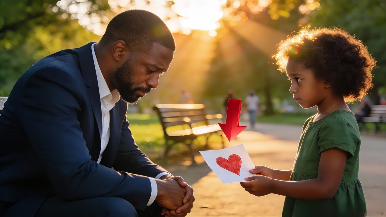 ON FATHER’S DAY, A POOR GIRL HANDS A LONELY BILLIONAIRE A SMALL GIFT—THEN EVERYTHING TURNS AROUND