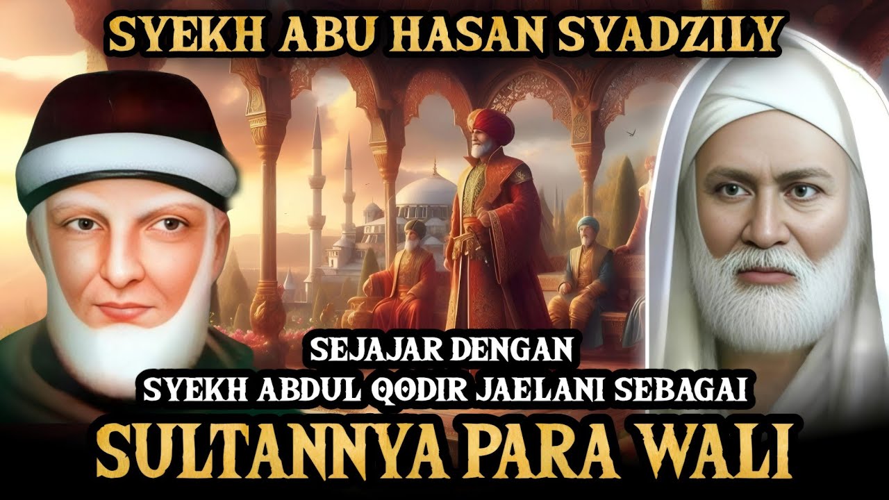 KAROMAH SYEKH ABU HASAN SYADZILI! SELEVEL DENGAN SYEKH ABDUL QODIR!