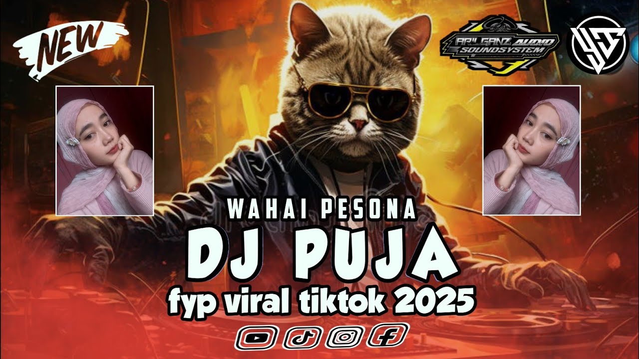 DJ PUJA - ( WAHAI PESONA ) || SLOW MAKIN LAMA MAKIN ENAK | FYP VIRAL TIKTOK 2025