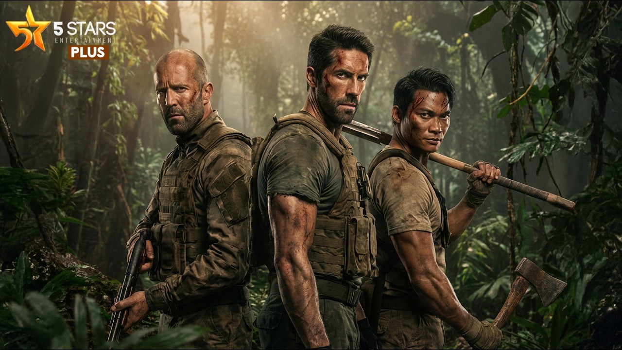 JUNGLE TRAP | Jason Statham vs Tony Jaa vs Scott Adkins (Full Action Movie 2026)