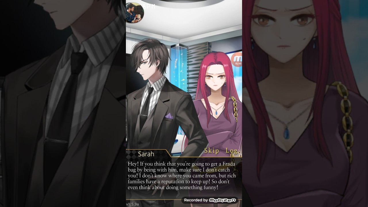 Jumin & MC first kiss
