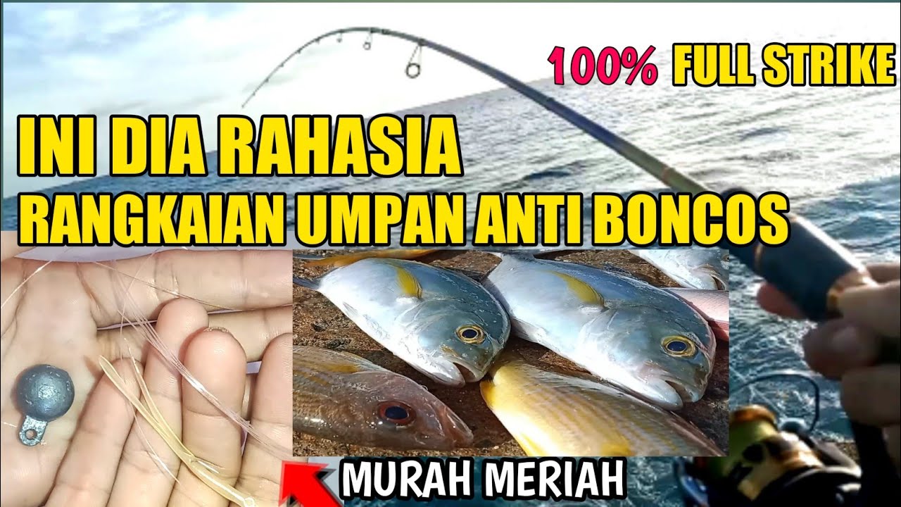 RAHASIA UMPAN ANTI BONCOS 100% STRIKE  || UMPAN KARET PENTIL KILLER || MANCING ULTRALIGHT CASTING. .