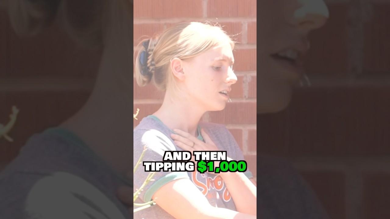 Being A Terrible Customer, Then Tipping $1,000 😳