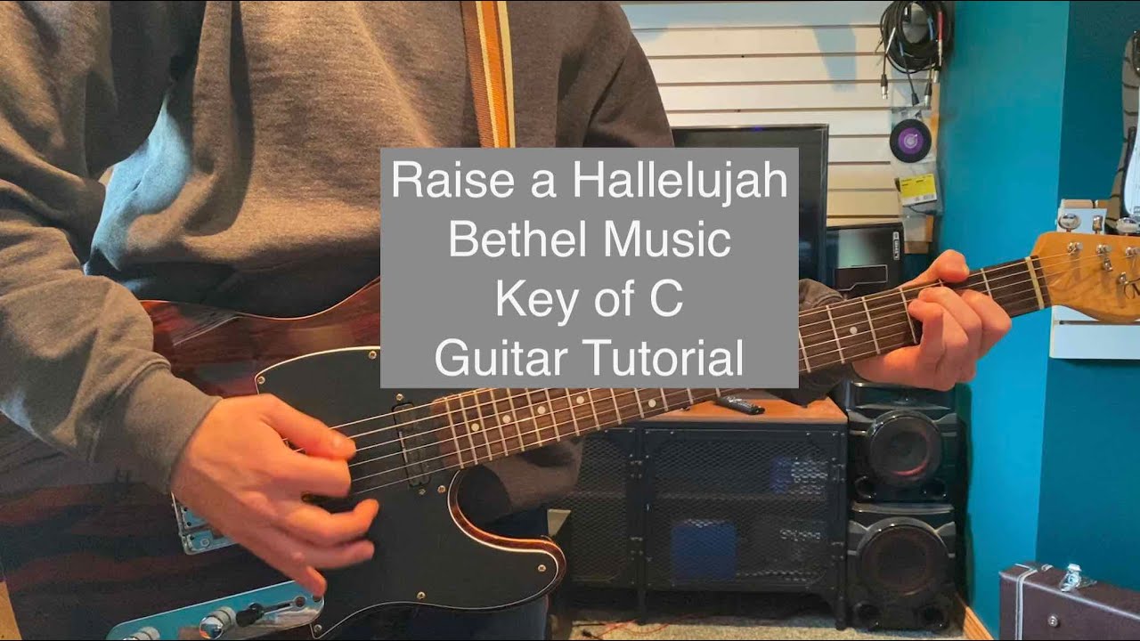 Raise a Hallelujah | Bethel Music | Lead Guitar Tutorial | Key of C