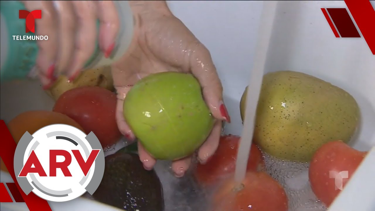 Coronavirus: Cómo desinfectar los alimentos comprados en el supermercado | Al Rojo Vivo | Telemundo