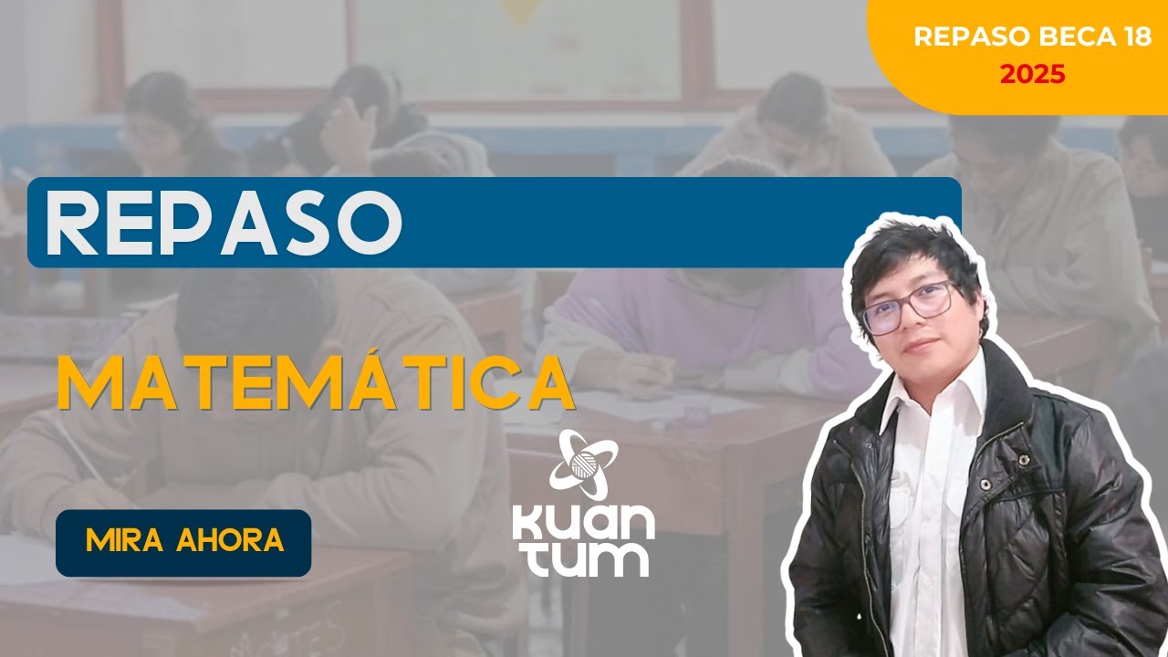 Matemáticas. Clases gratuitas #beca18